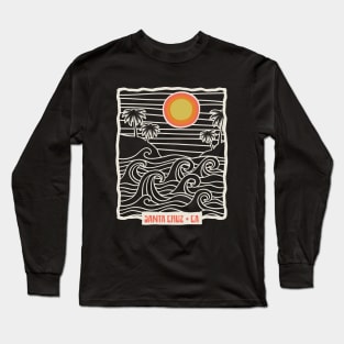 Santa Cruz Summer Sunset Long Sleeve T-Shirt